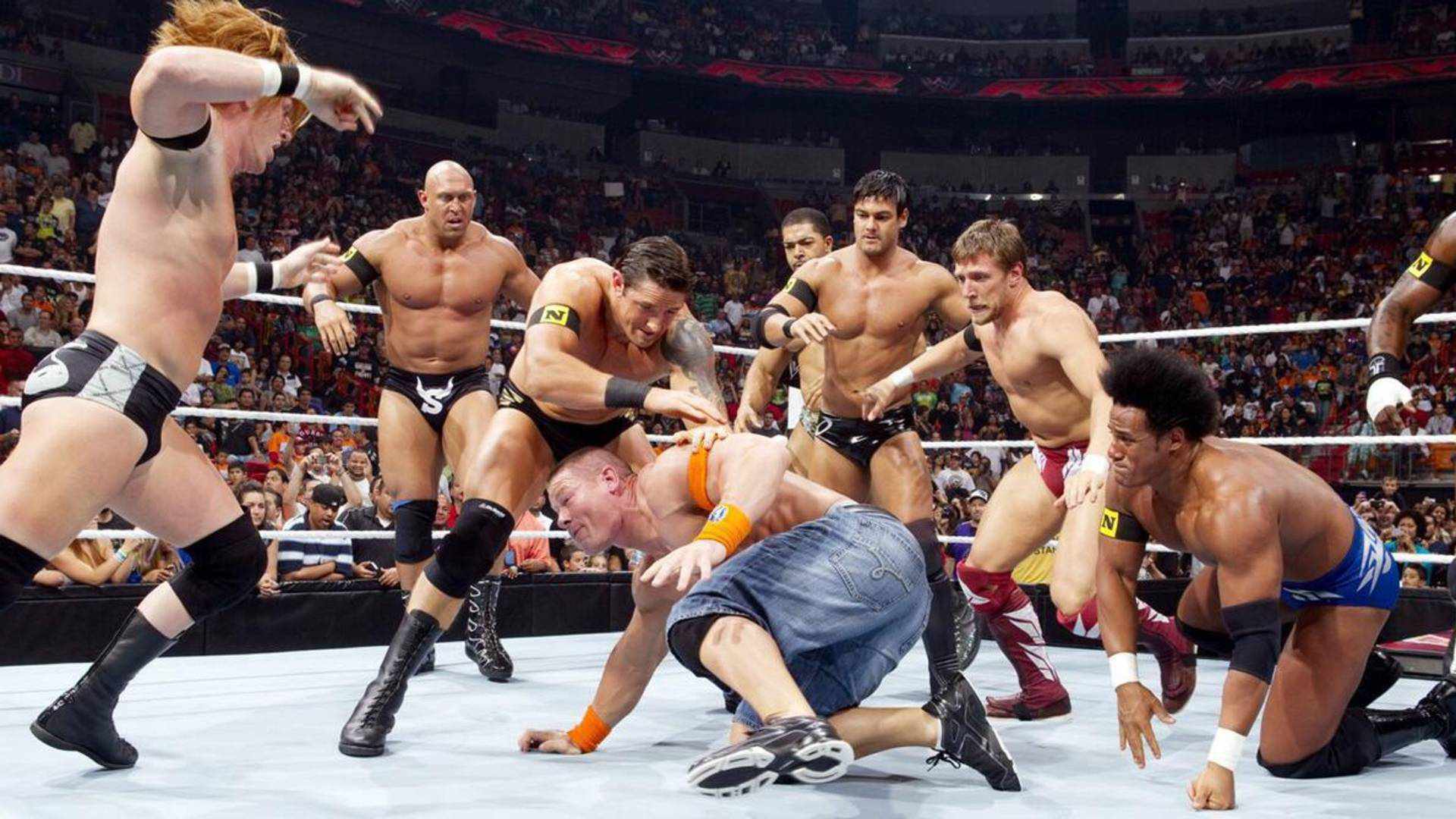 10- The Nexus (Raw 2010)