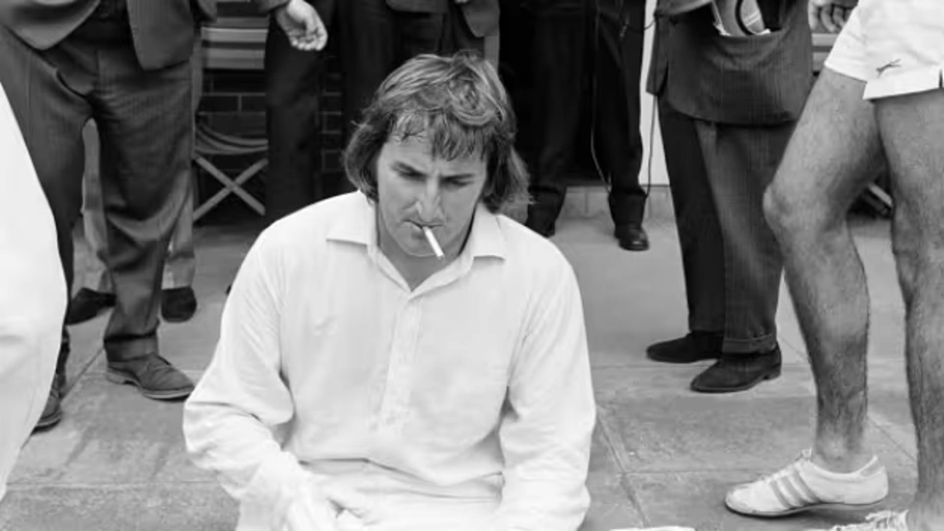 Gary Gilmour vs. England in 1975