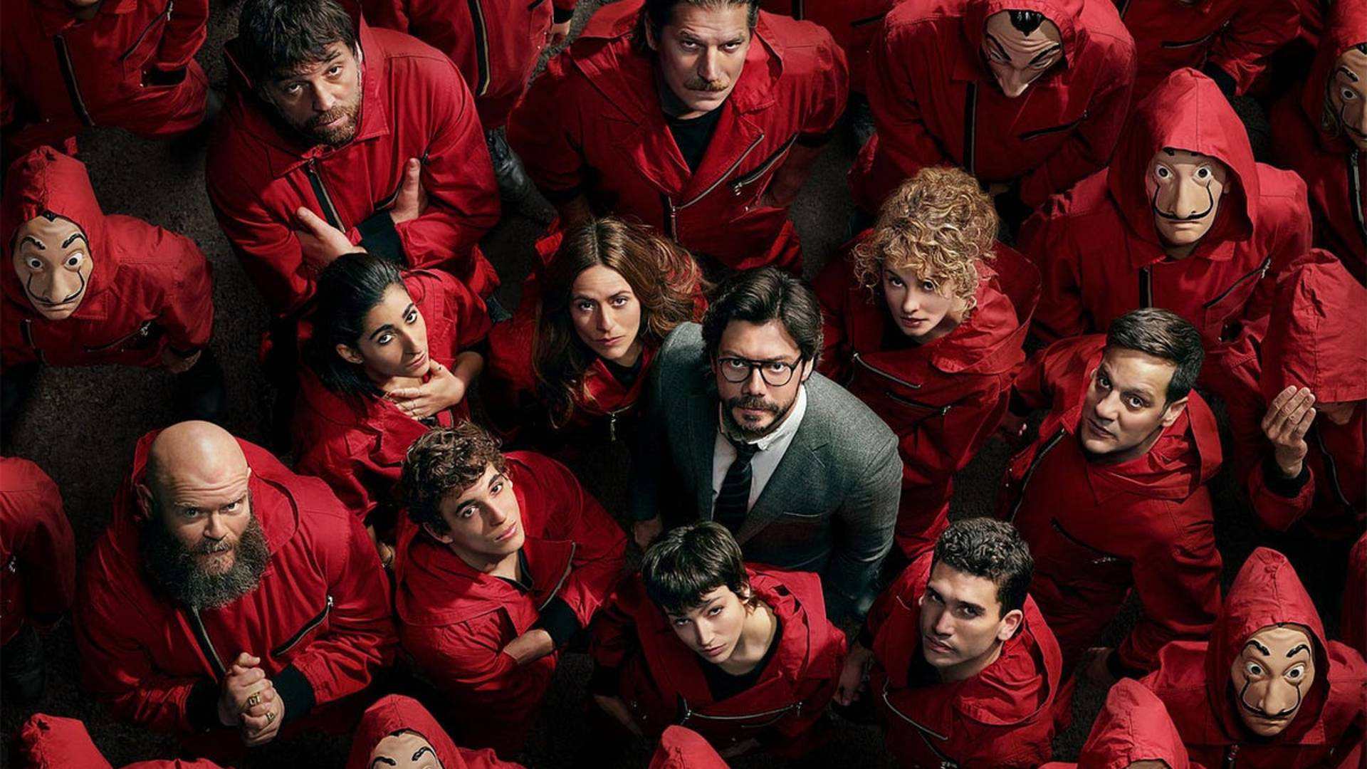 3. Money Heist (La Casa de Papel) (2017–2021)