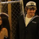 Justin Herbert And Madison Beer Turn Heads In Matching Sailor Costumes At Chargers’ Halloween Bash Justin Herbert and Madison Beer
