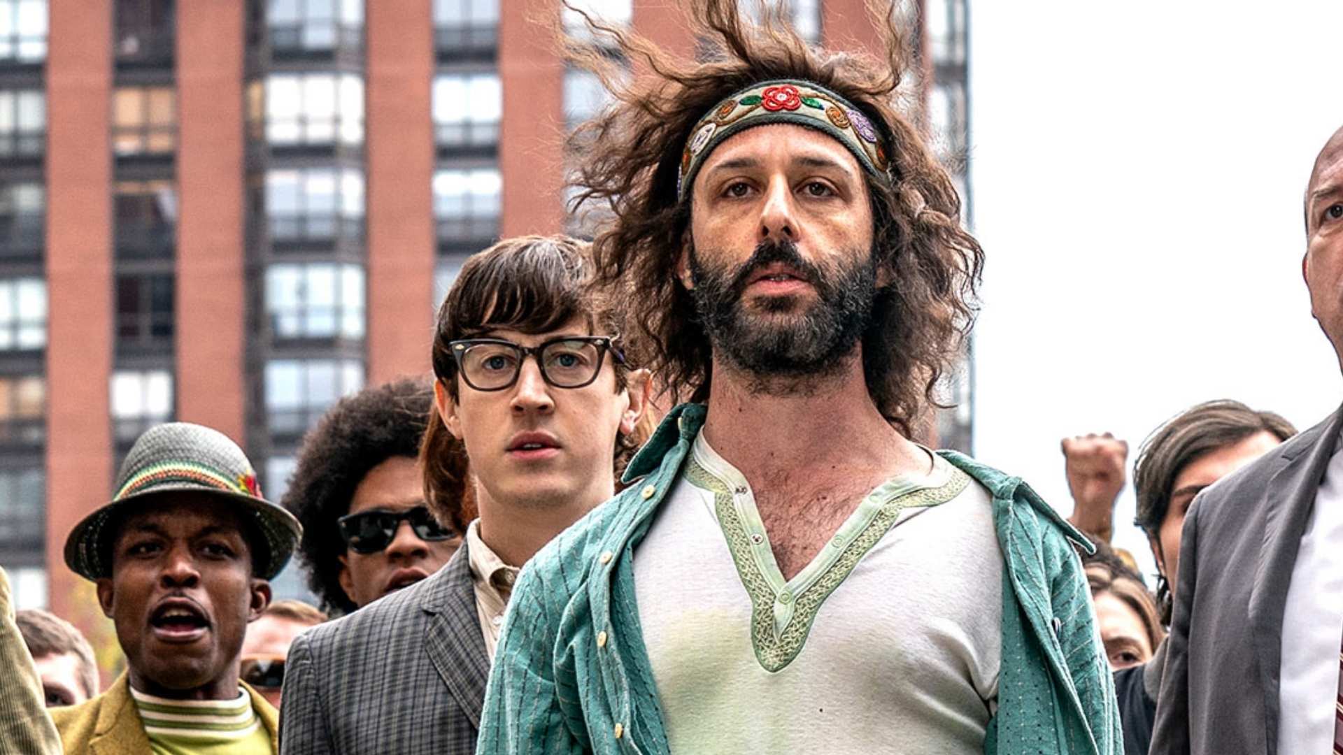 Jeremy Strong in The Trial of the Chicago 7 (2020)