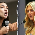 AOC Responds To Riley Gaines’ Challenge To Debate Over Transgender Sports Policies Alexandria Ocasio-Cortez and Riley Gaines