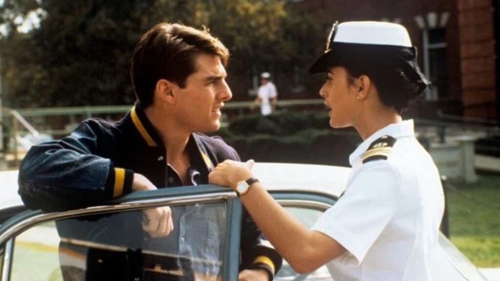 Demi Moore and Tom Cruise