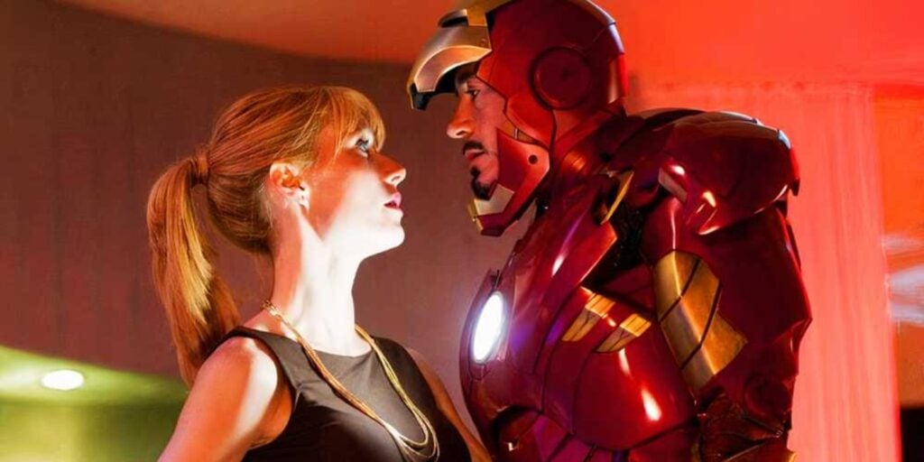 Pepper Potts and Iron Man (Image: Marvel)