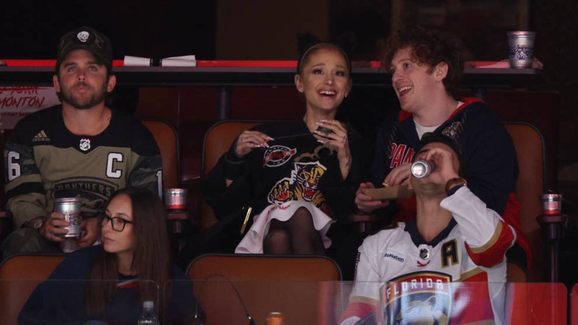 1. Ariana Grande– Florida Panthers (NHL)