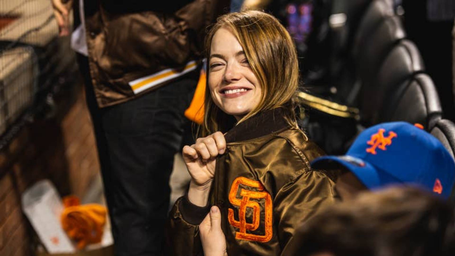 8. Emma Stone– San Diego Padres (MLB)