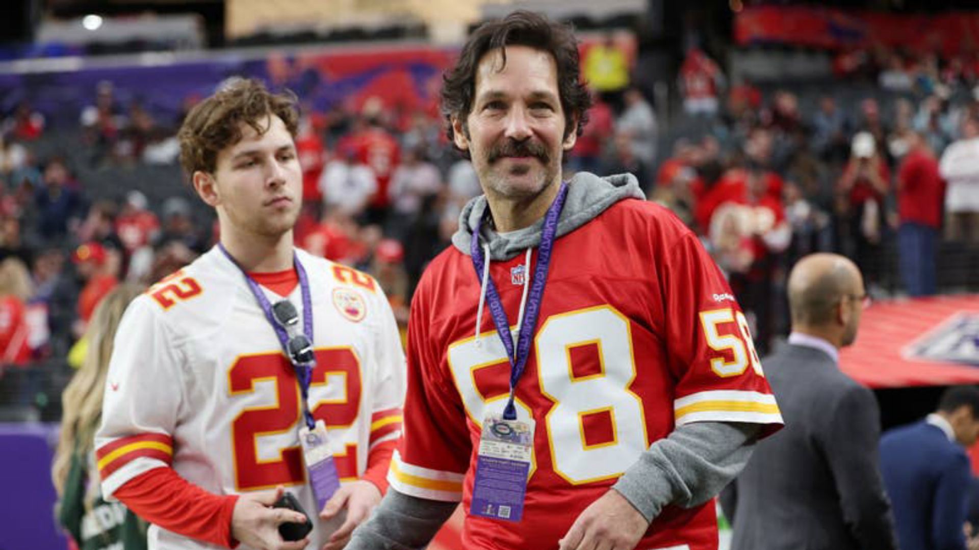 6. Paul Rudd– Kansas City Chiefs (NFL)