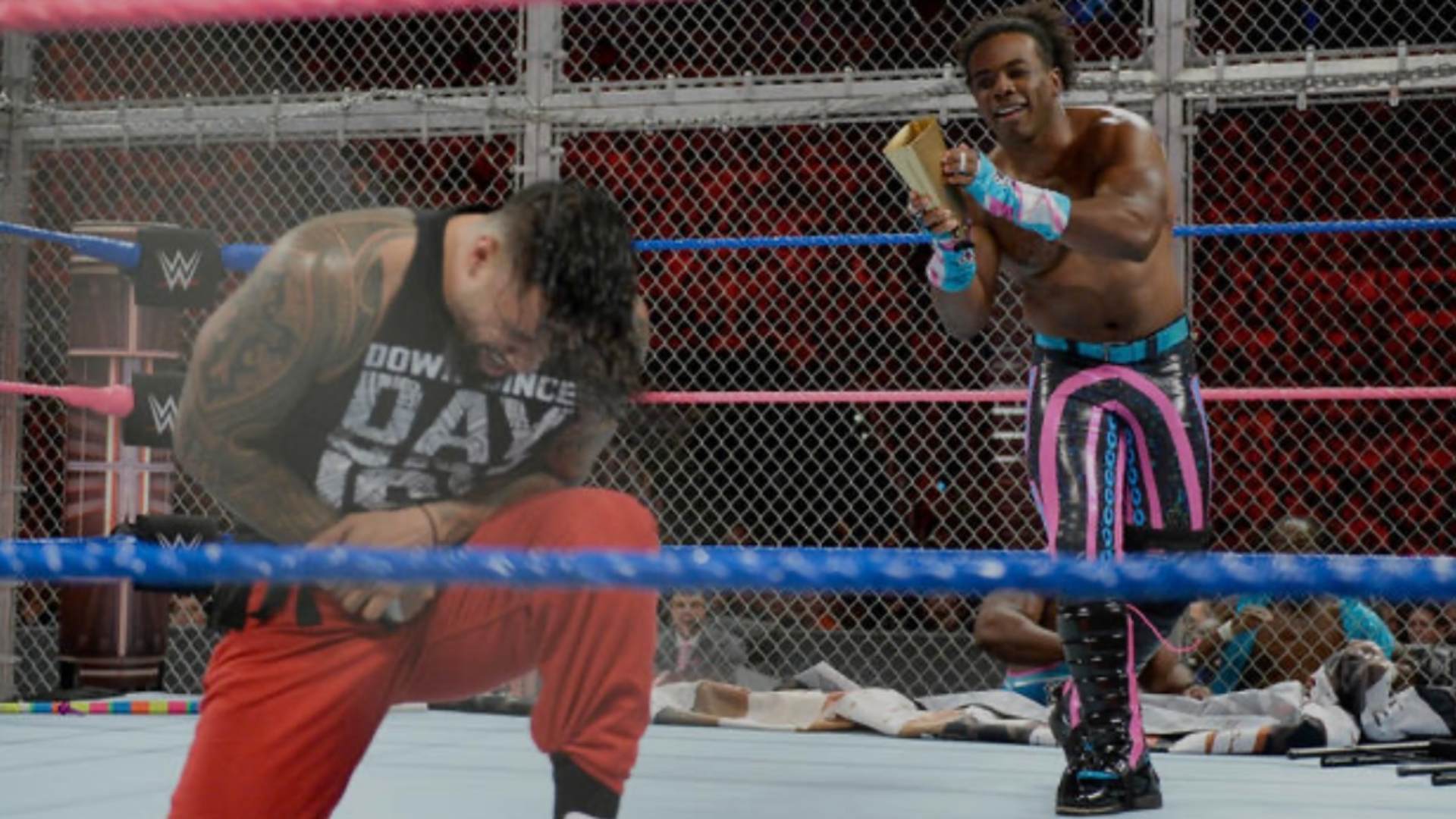 15. The New day vs. The Usos— Hell in a Cell 2017