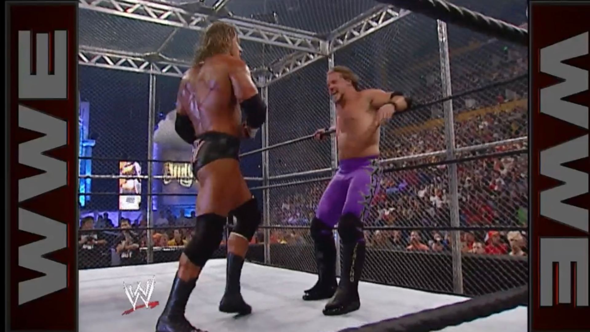 13. Triple H. vs. Chris Jericho— Judgment Day 2002