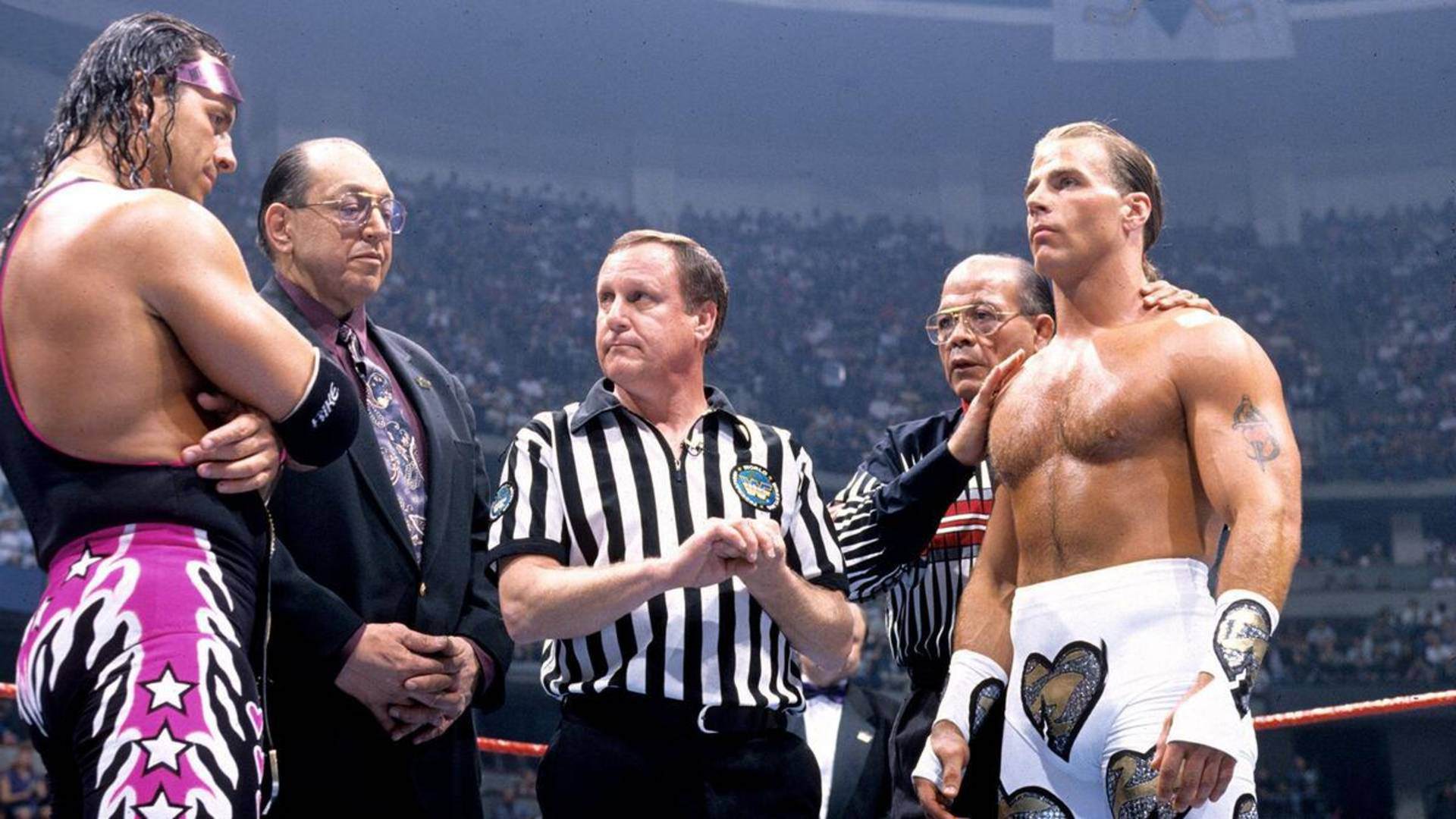 4- Boyhood Dream Achieved: WrestleMania XII vs. Bret Hart