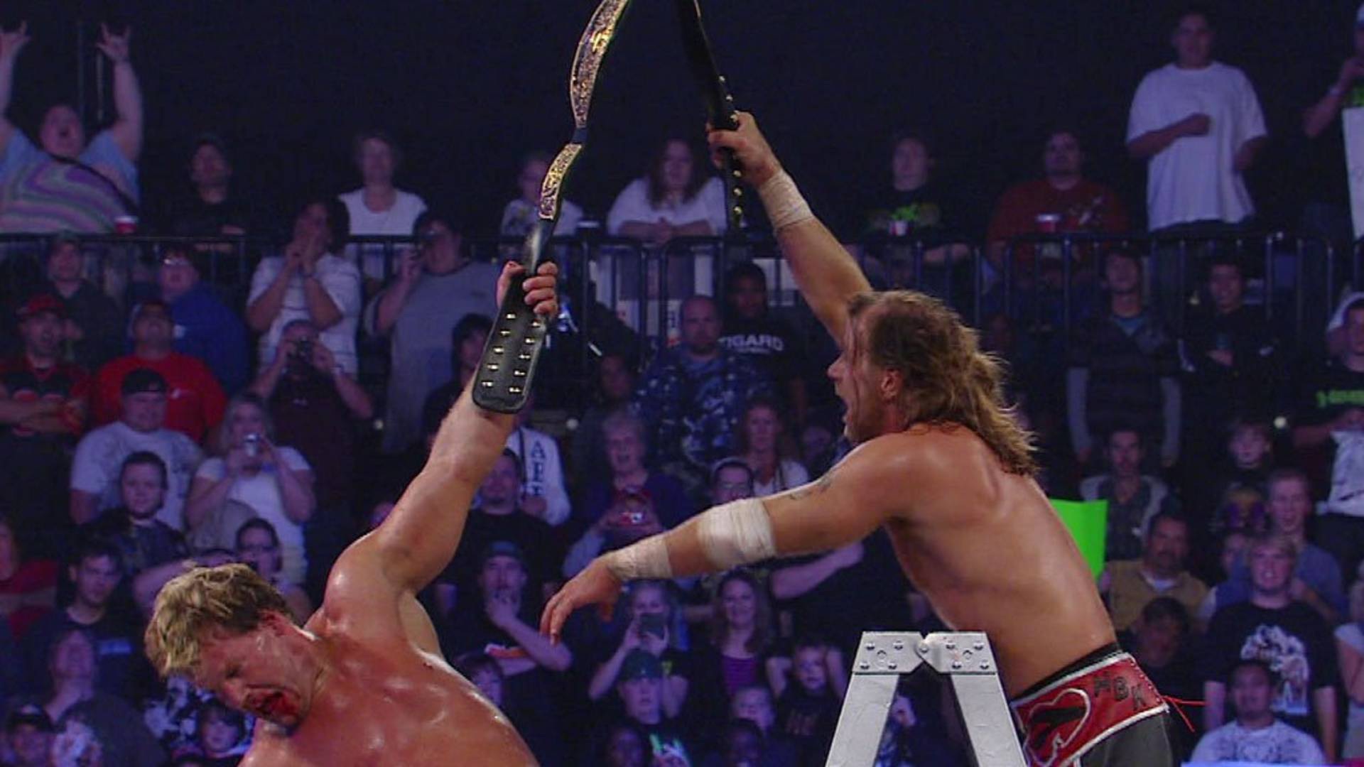 17- Hateful Ladder War: No Mercy 2008 vs. Chris Jericho