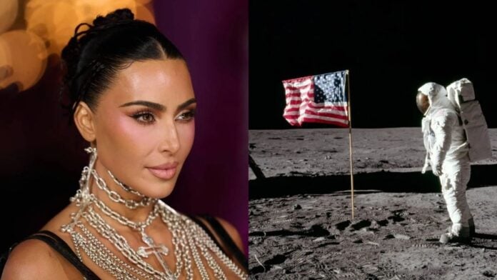 Kim Kardashian and NASA moon landing