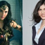 Gal Gadot as Wonder Woman and Alexandra Daddario (Image: instagram @alexndradaddario, Warner Bros)