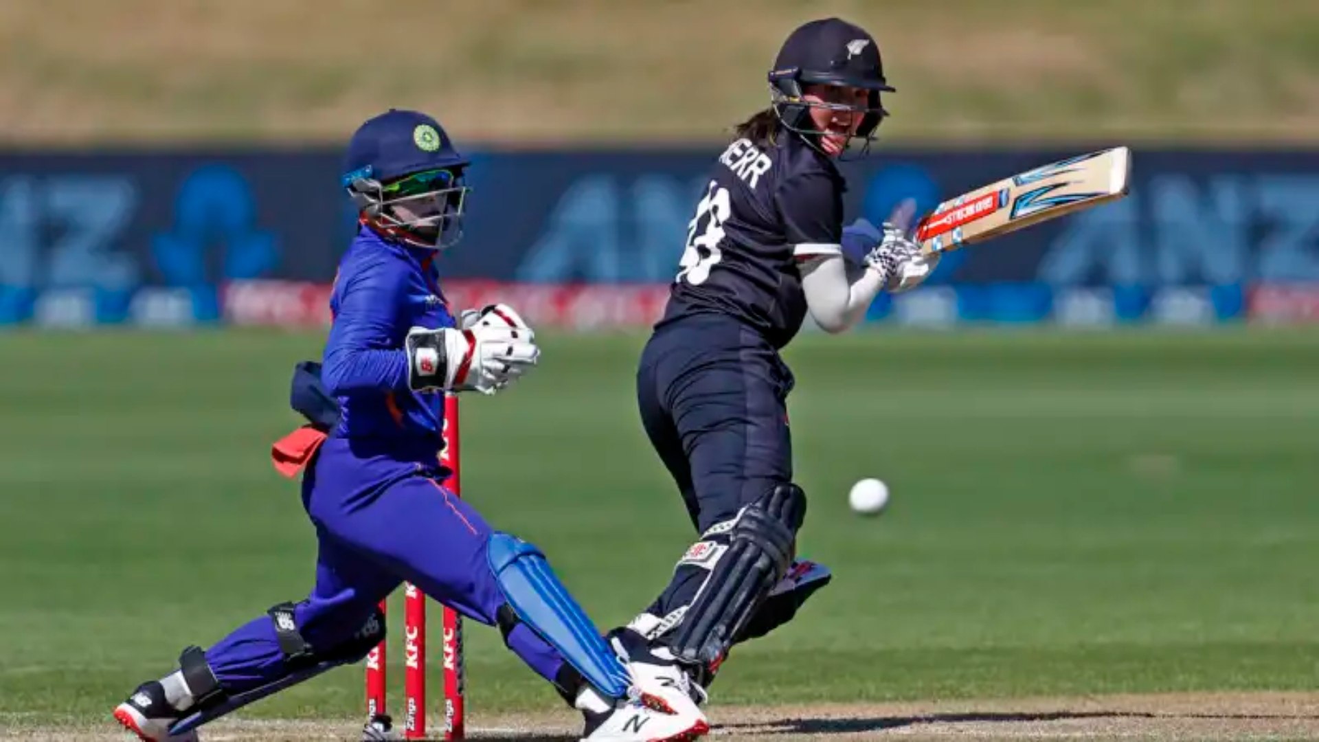 New Zealand's 280 run-chase vs. India in 2022