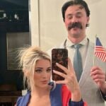 Livvy Dunne and Paul Skenes Tempt Nostalgia With Pamela Anderson And Borat Halloween Costumes Livvy Dunne and Paul Skenes