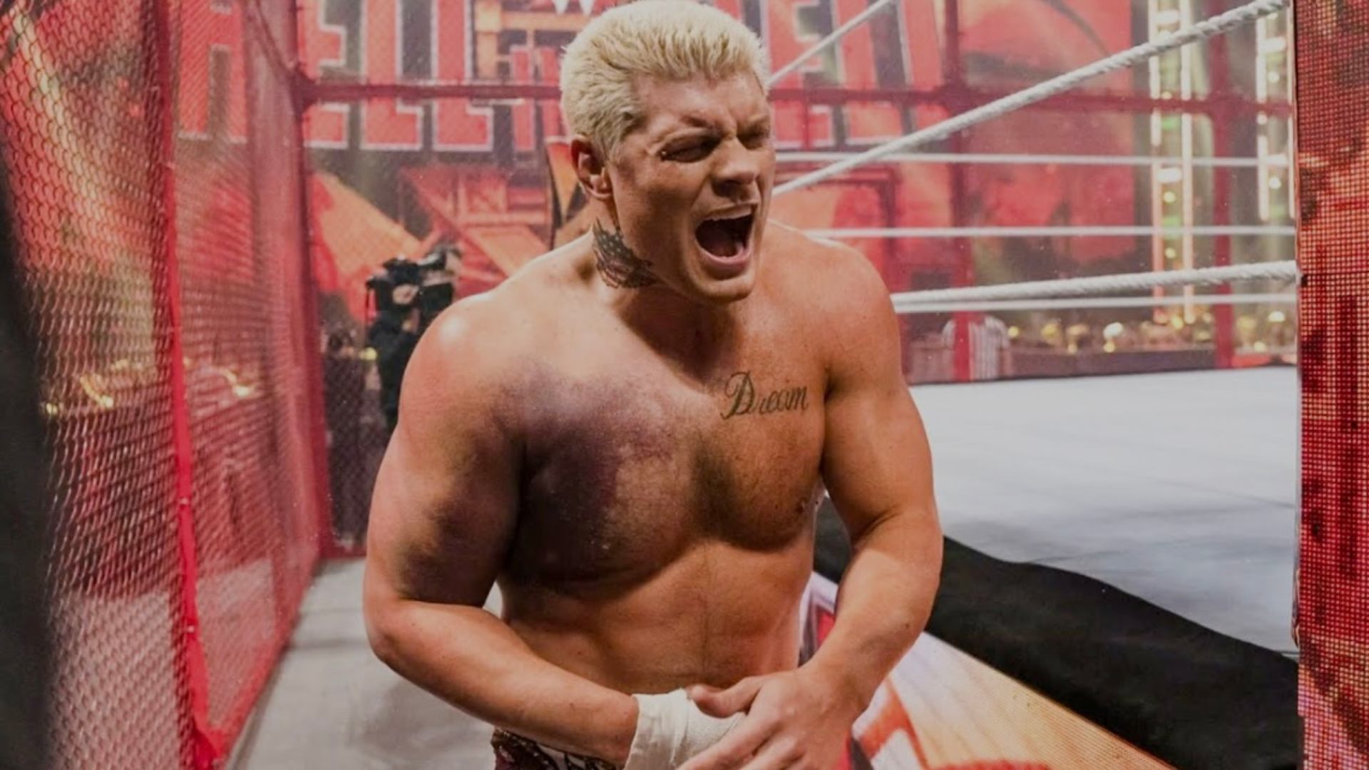 14. Cody Rhodes's Scary Looking Pectoral