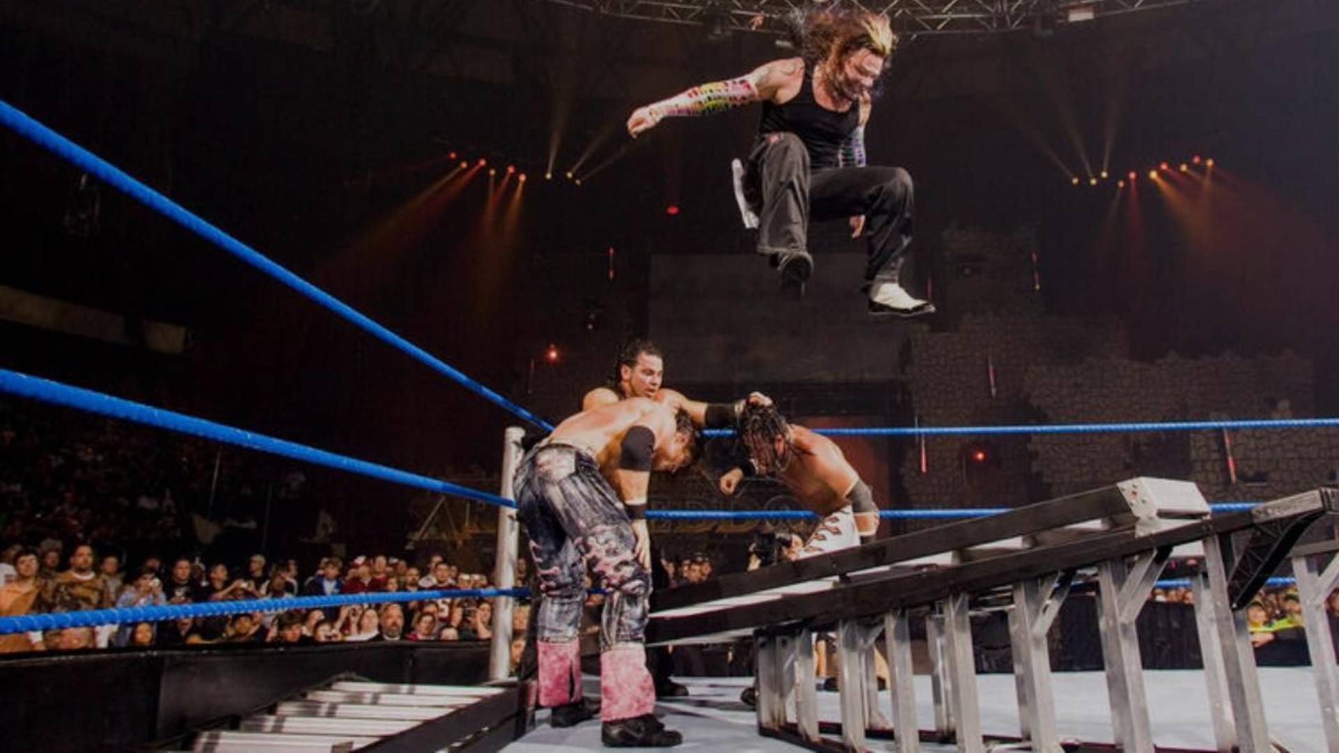 6. Joey Mercury Takes A Ladder To The Face