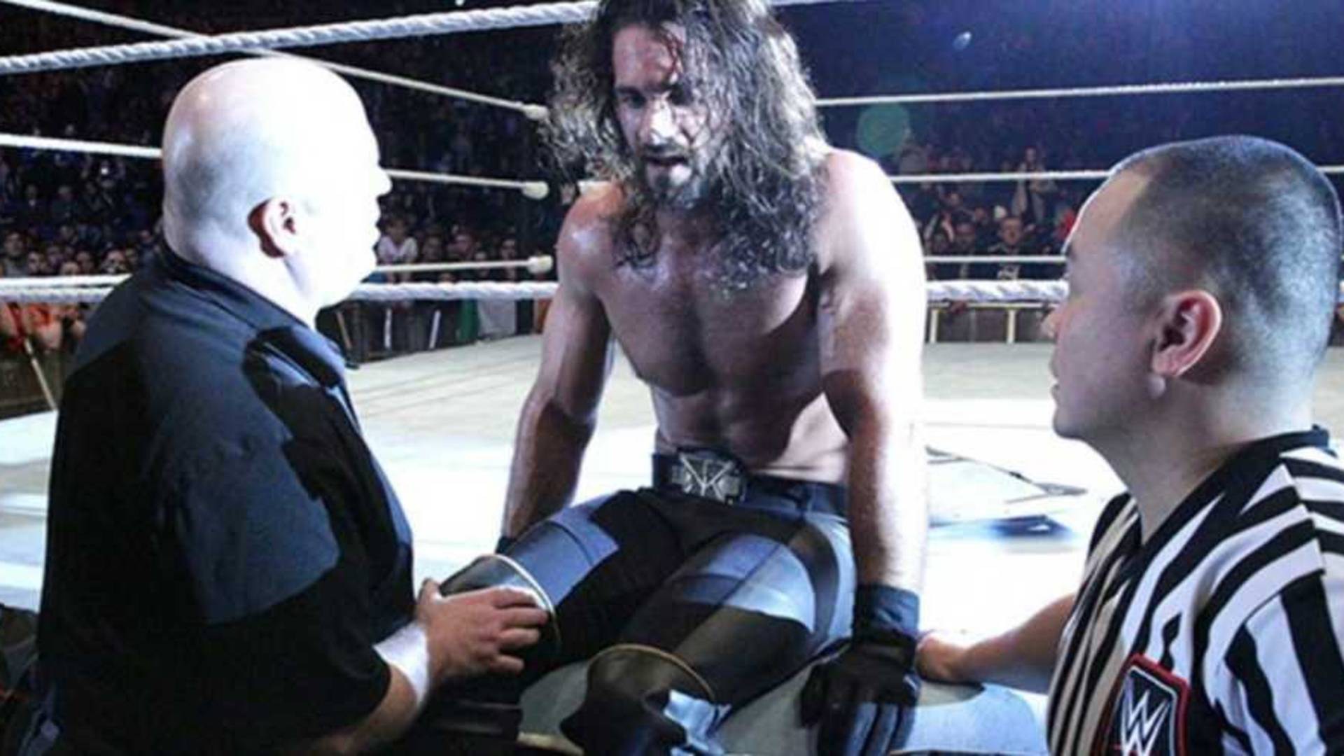 7. Seth Rollins Blows Out His Knee