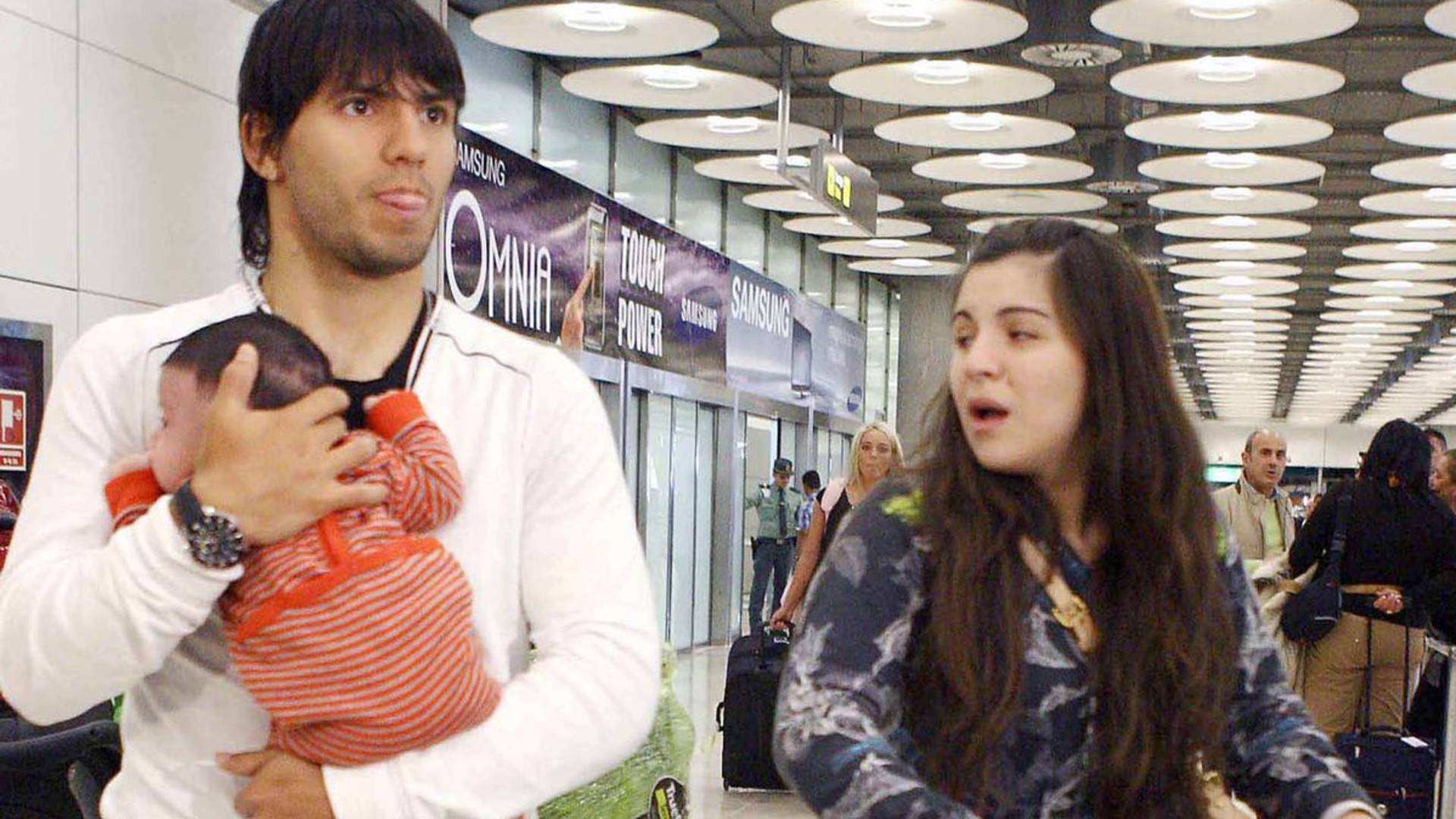 13. Sergio Aguero and Giannina Maradona