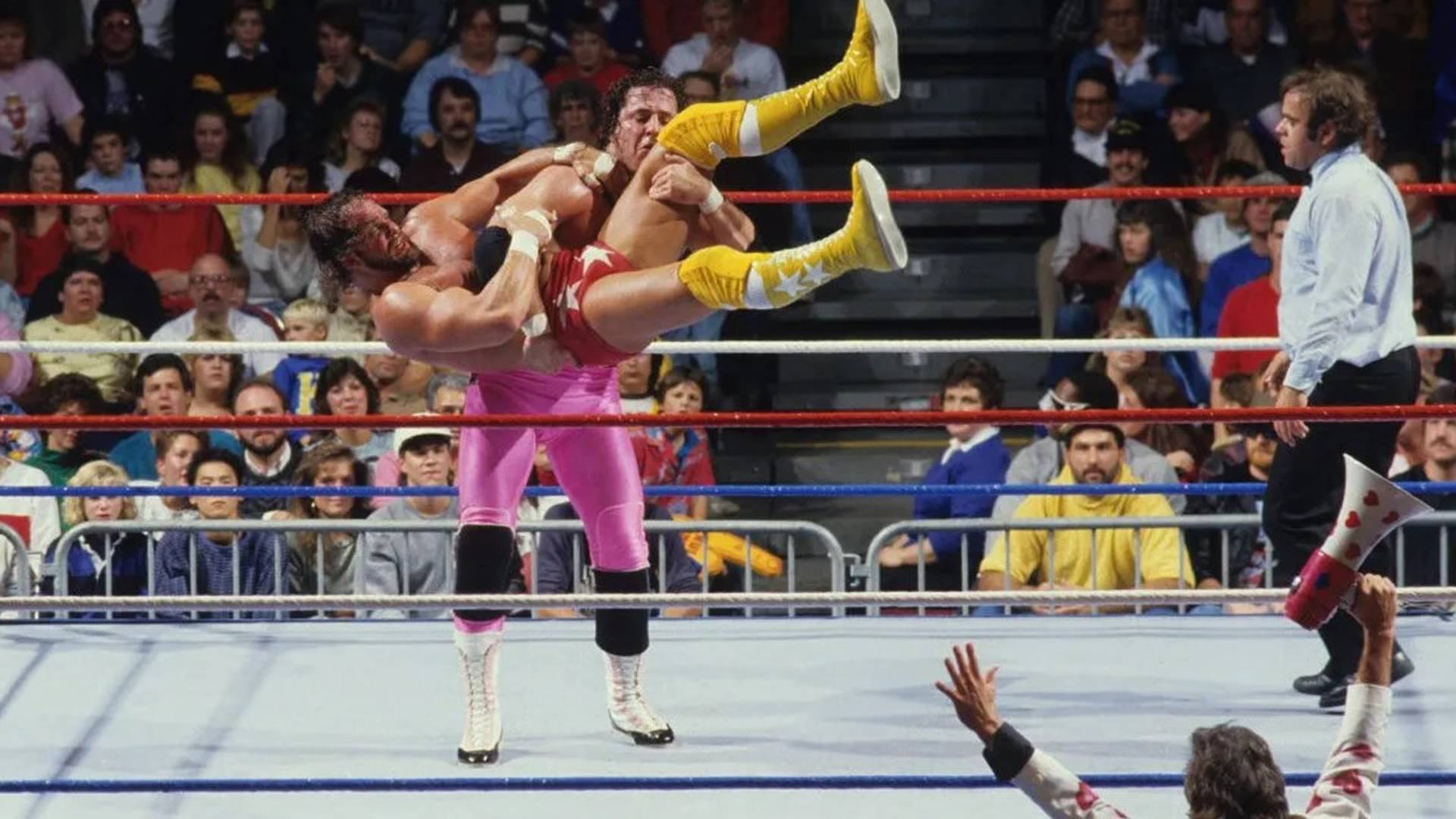 4- Randy Savage vs. Bret Hart (SNME XIII - Nov. 28, 1987)