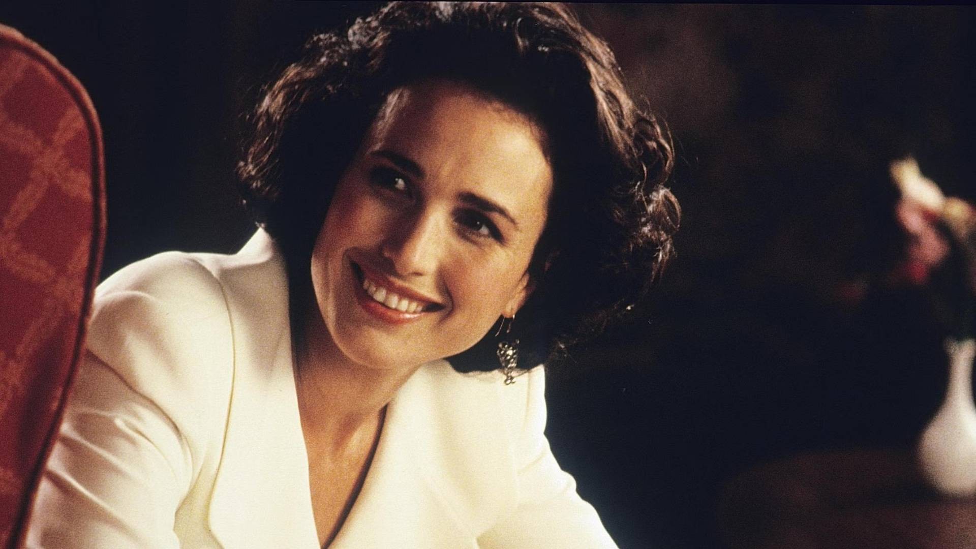 Andie MacDowell as Carrie (Four Weddings and a Funeral, 1994)