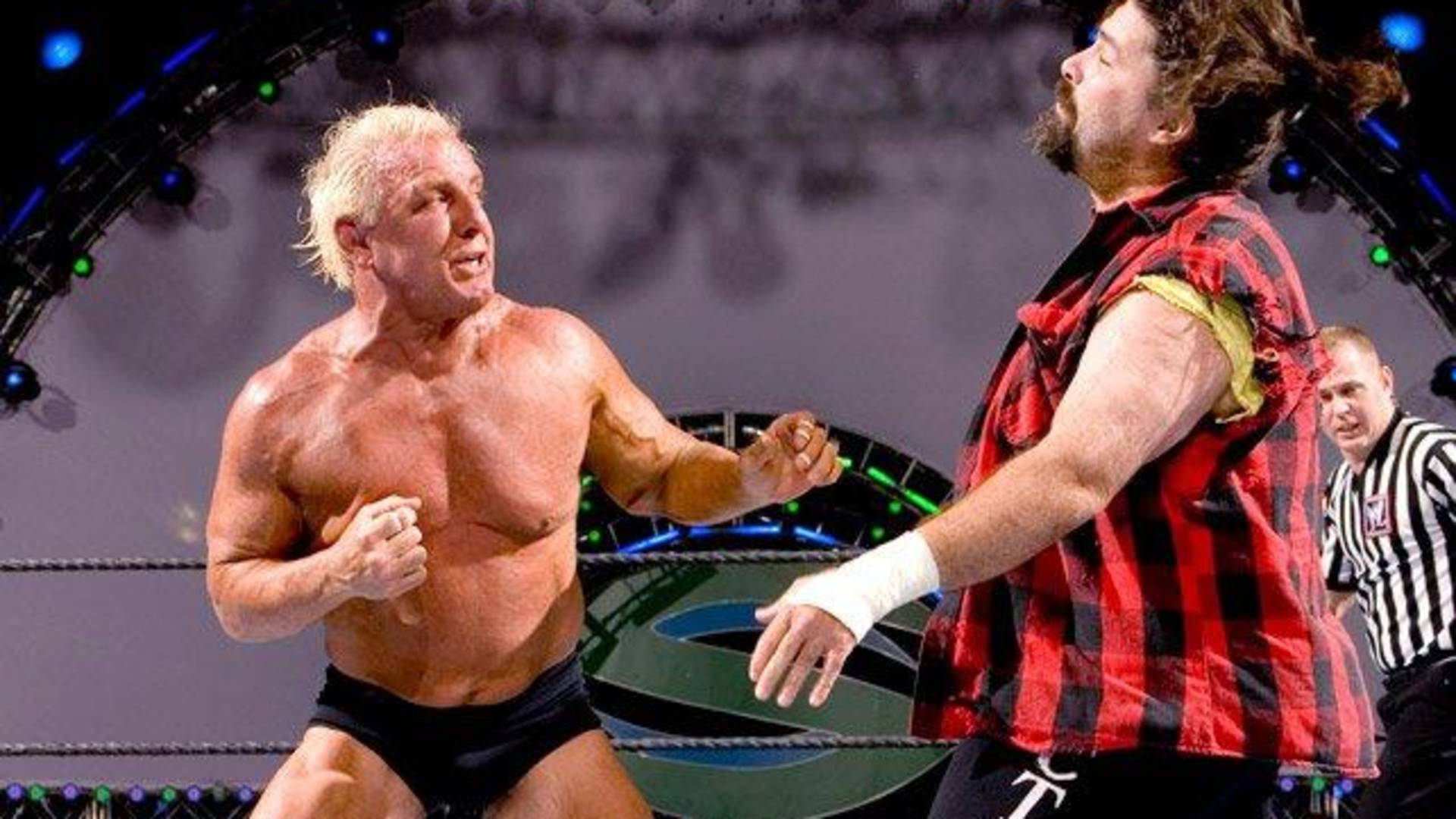 6) Ric Flair and Mick Foley
