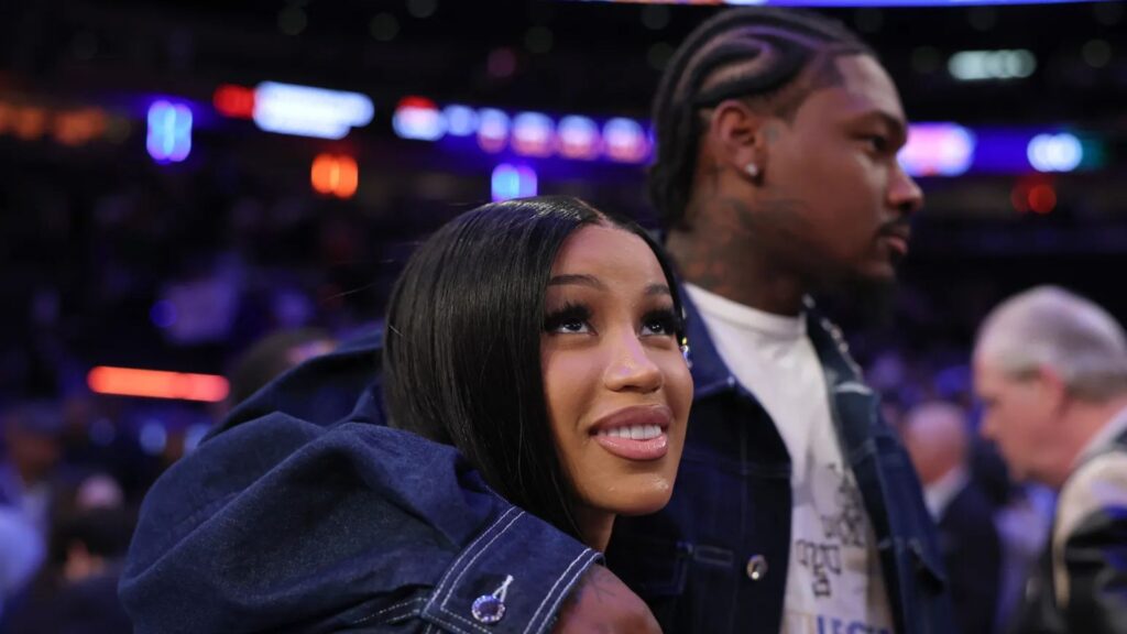Cardi B and Stefon Diggs