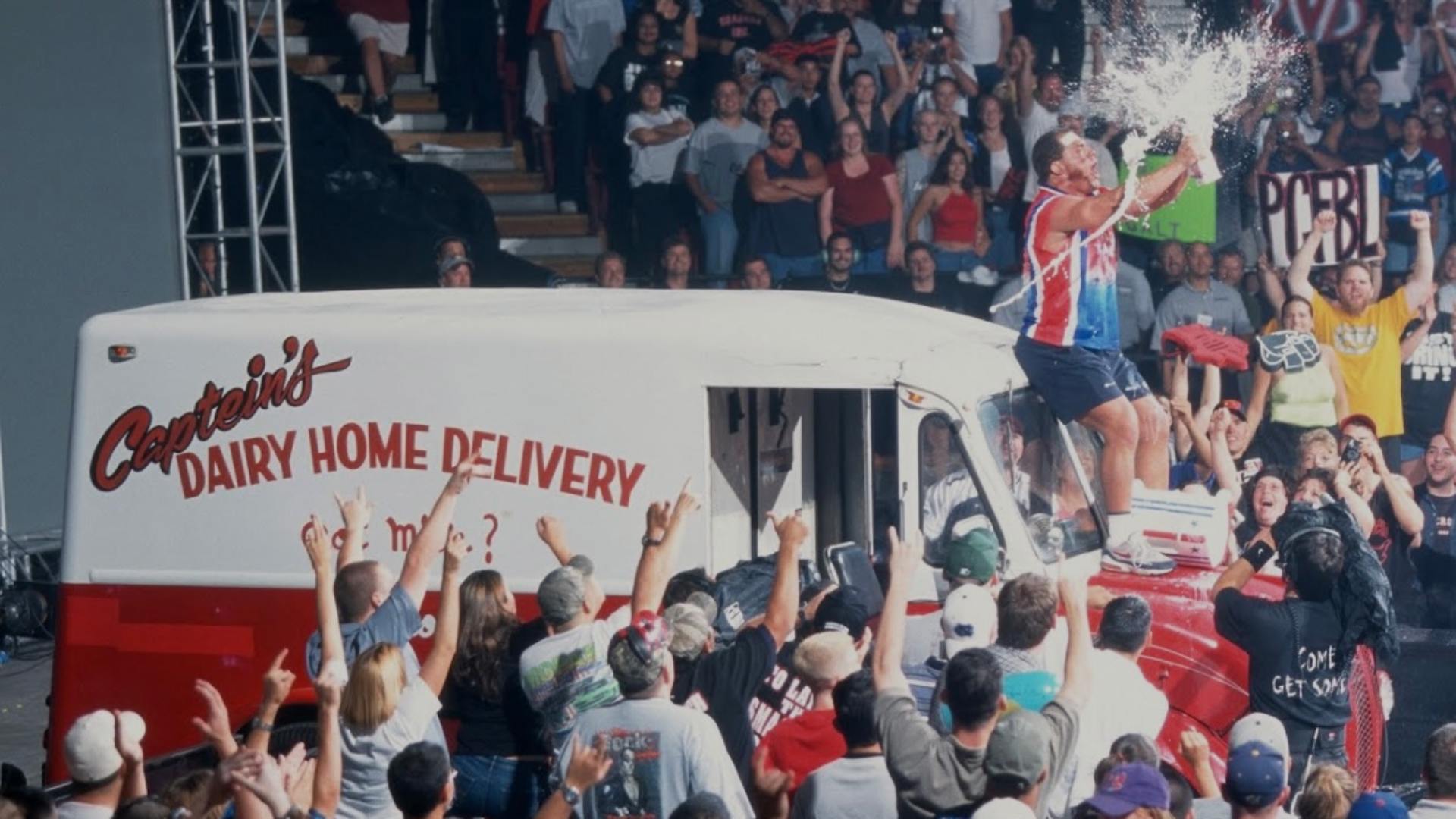 11.⁠ ⁠Kurt Angle Blasts The Alliance with Milk (August 20, 2001)