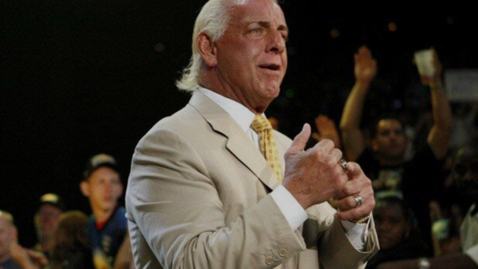 20.⁠ ⁠Ric Flair’s Emotional Retirement Speech (March 31, 2008)