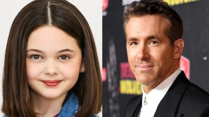 Eloise and Ryan Reynolds