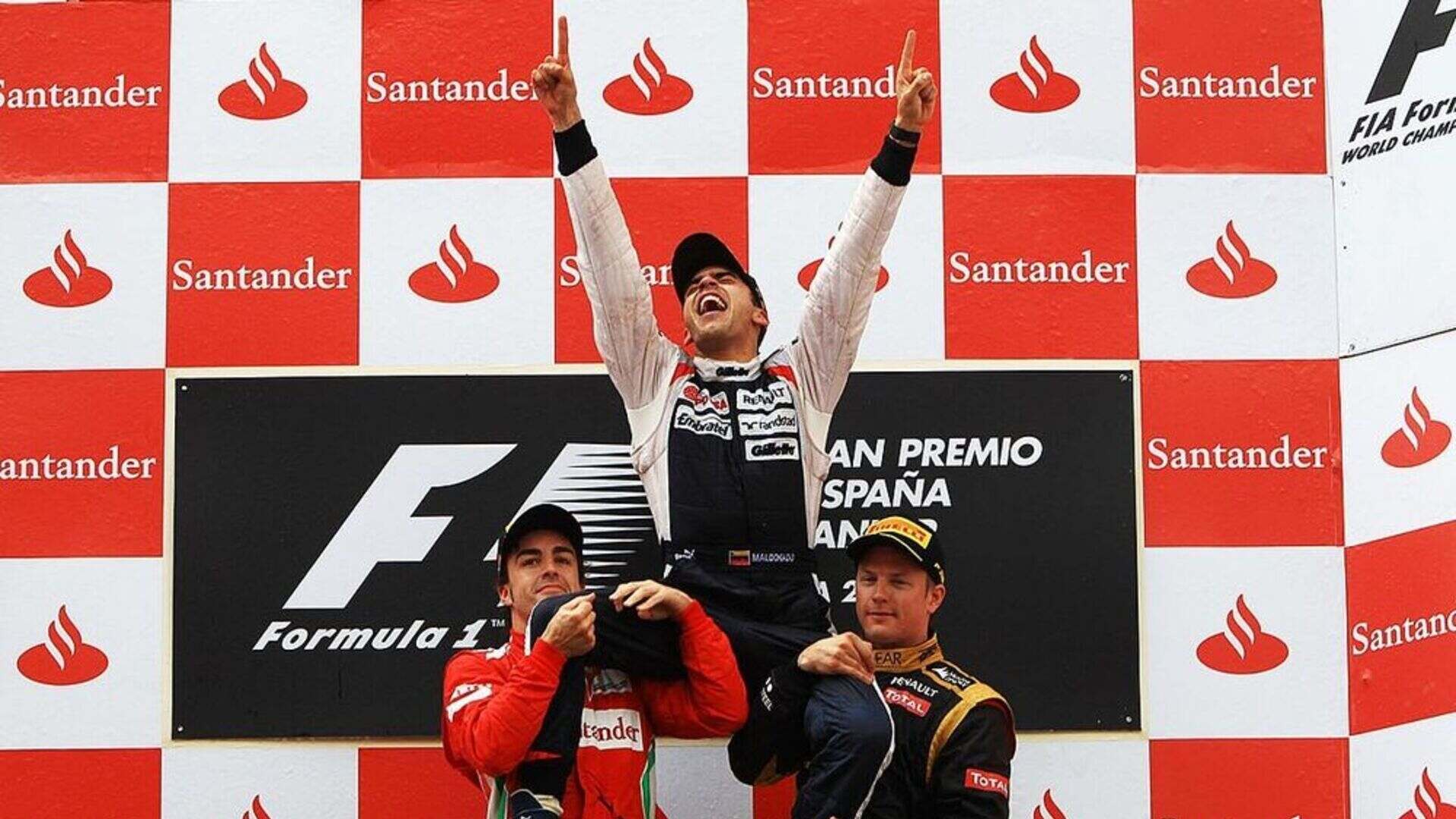 10. Pastor Maldonado – 2012 Spanish Grand Prix