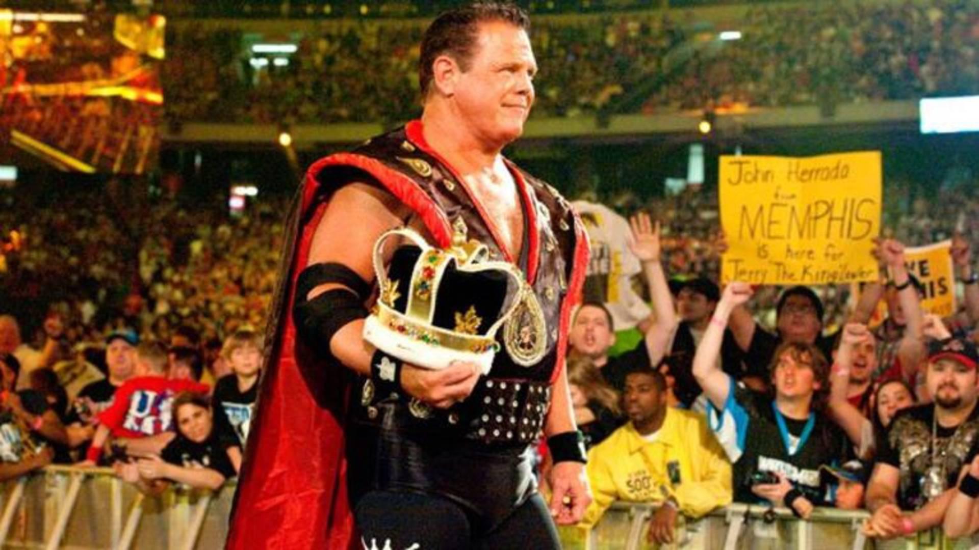 14.⁠ ⁠Jerry “The King” Lawler at WrestleMania XXVII