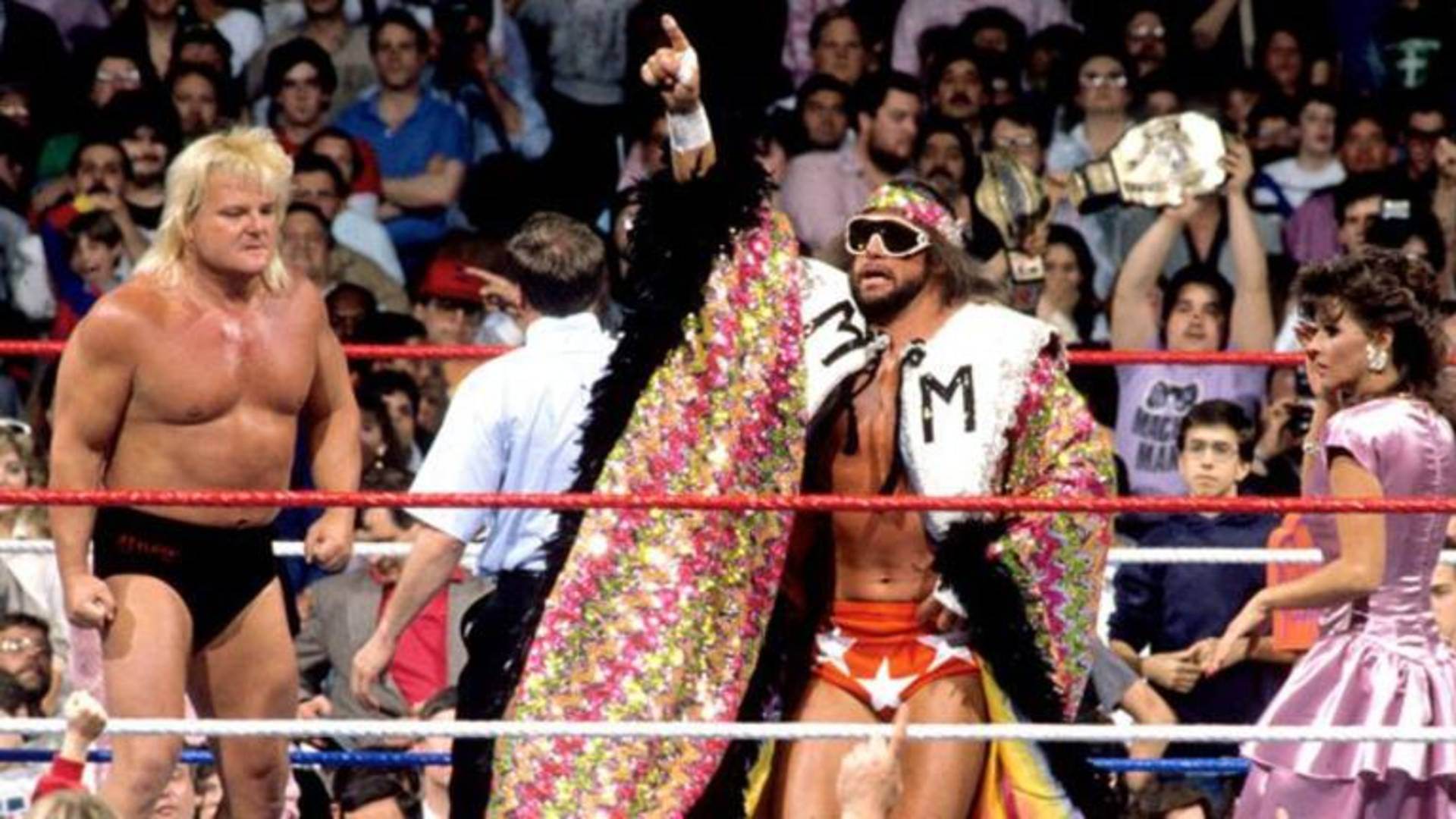 7.⁠ ⁠“Macho Man” Randy Savage at WrestleMania IV