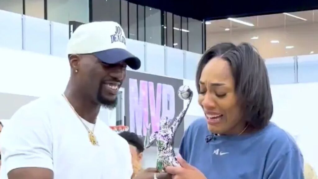 A'Ja Wilson and Bam Adebayo