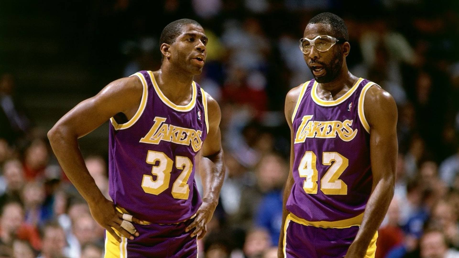 6. James Worthy (Los Angeles Lakers)