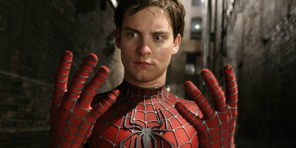 Tobey Maguire in Spider-Man (Image: Sony)