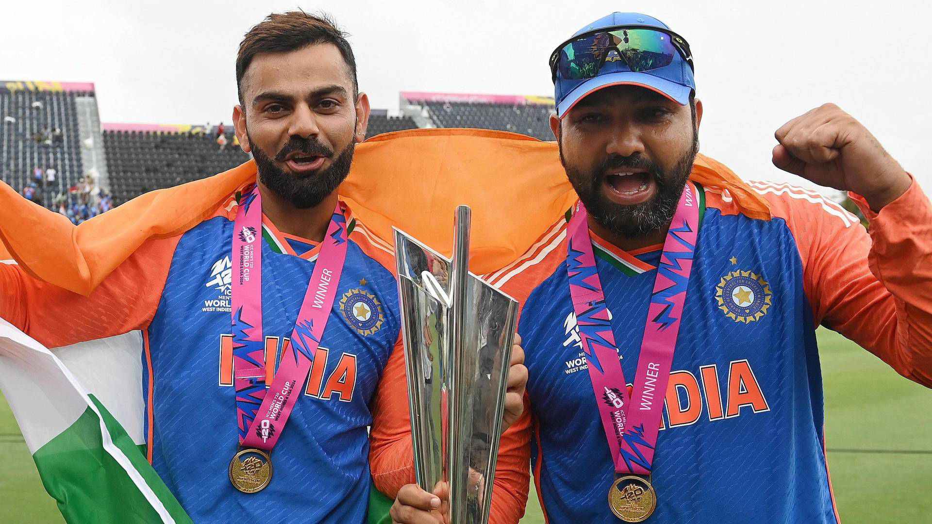 Rohit Sharma and Virat Kohli's last T20I in 2024