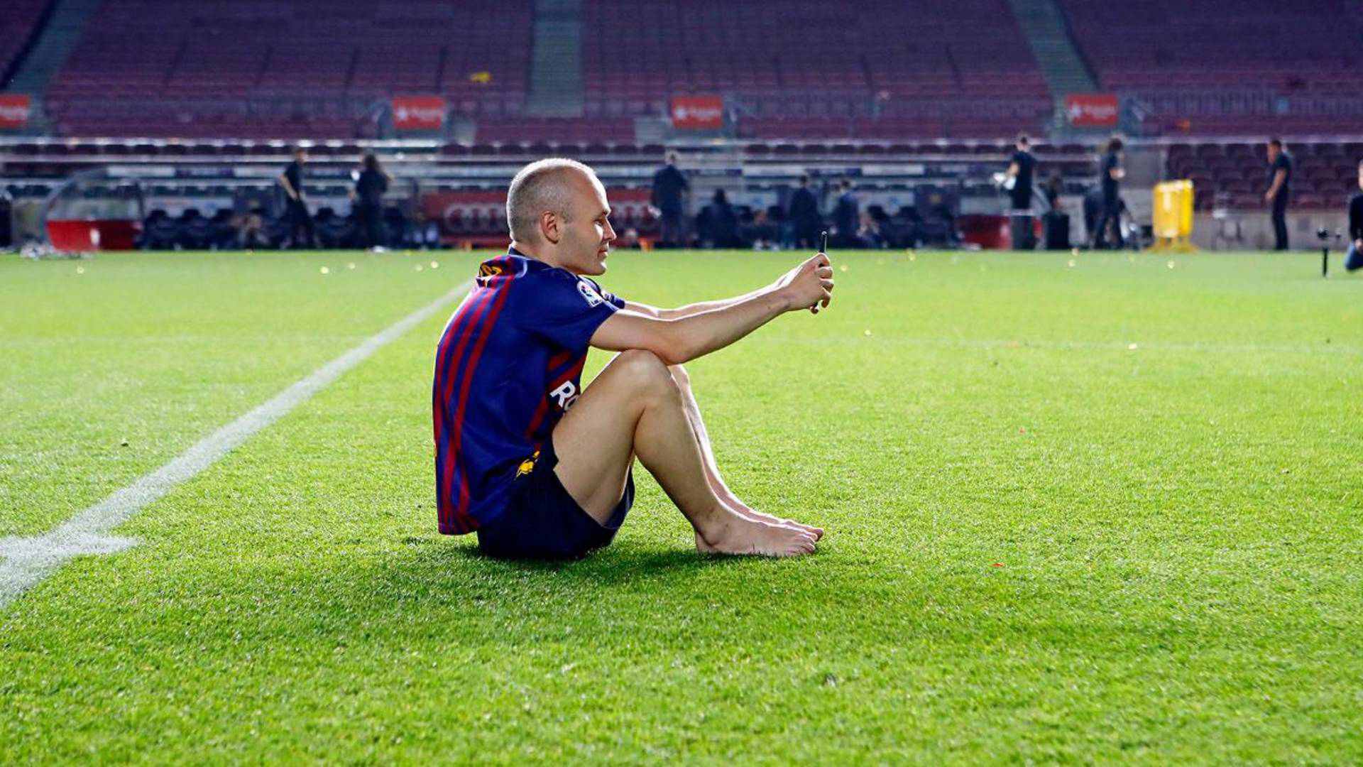 Andres Iniesta's last match for Barcelona