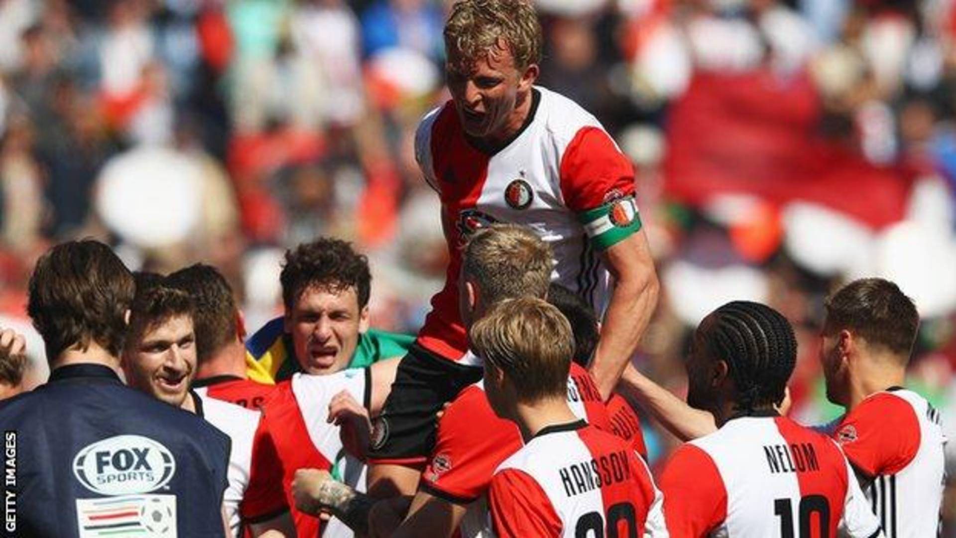Dirk Kuyt's last match for Feyenoord