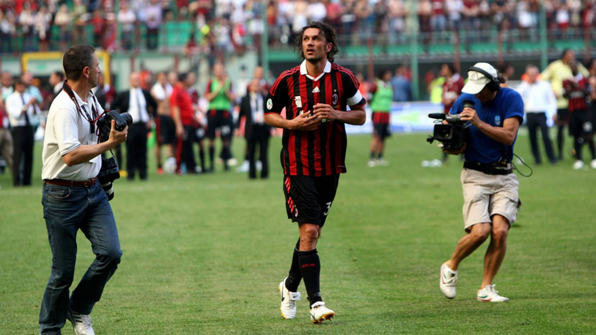 Paolo Maldini's last match for AC Milan
