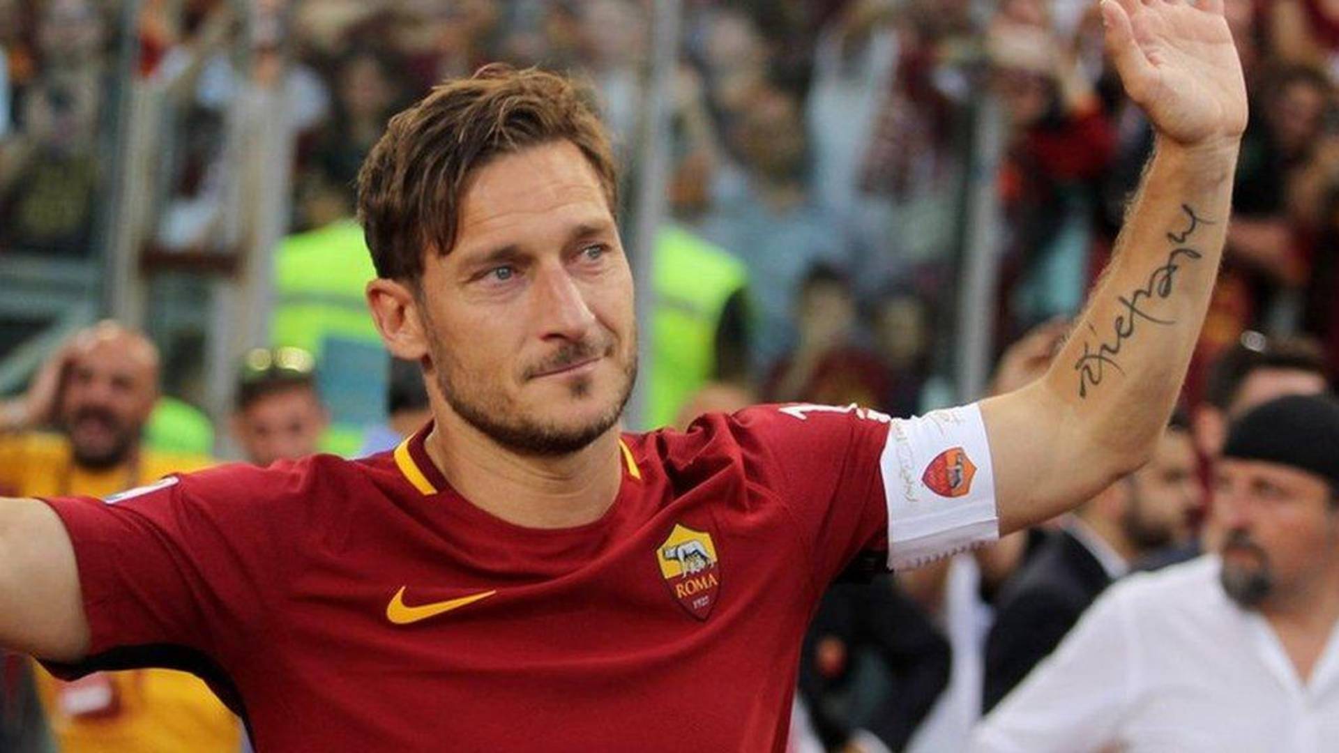 Francesco Totti's last match for Roma
