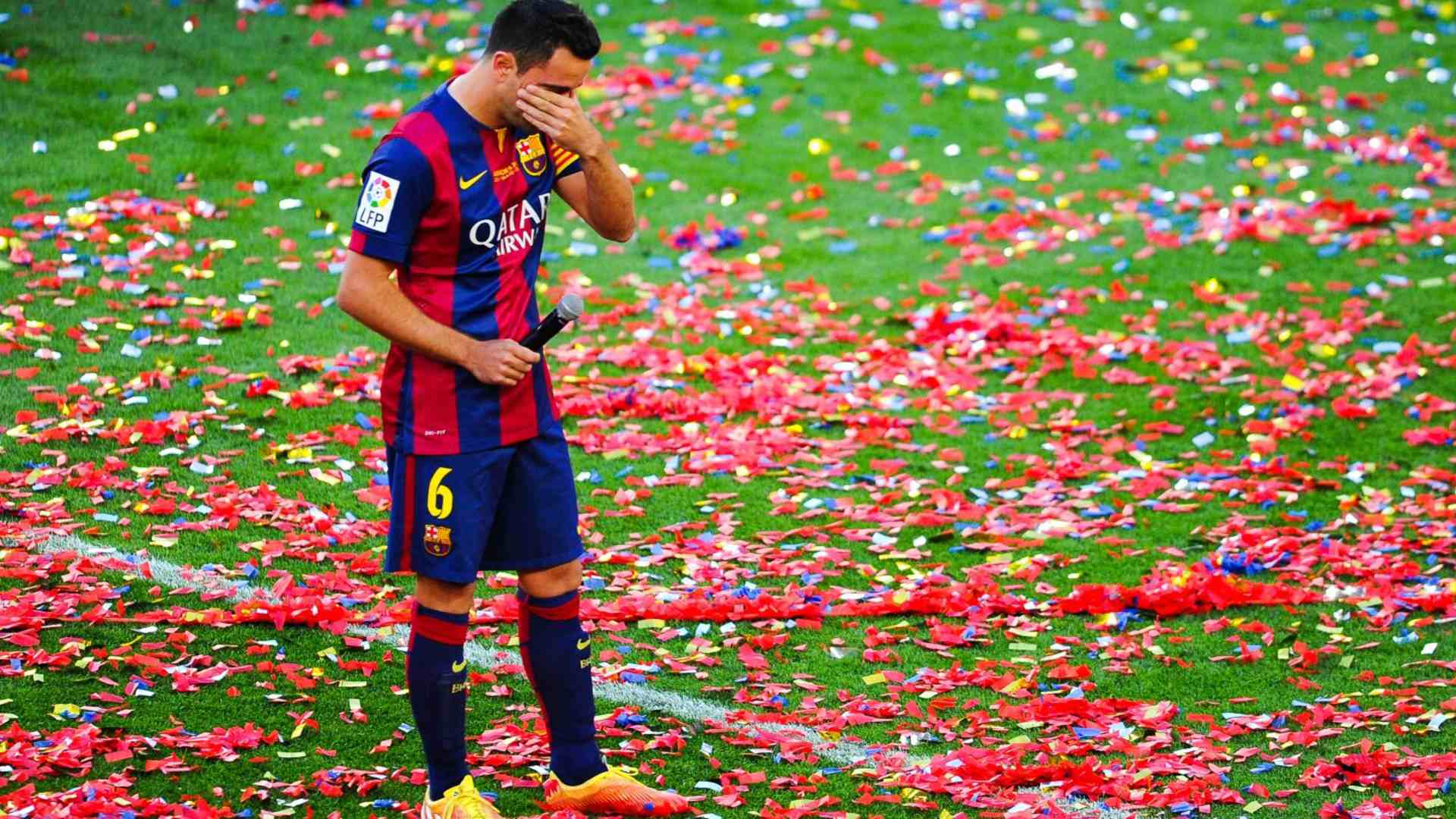 Xavi's last match for Barcelona