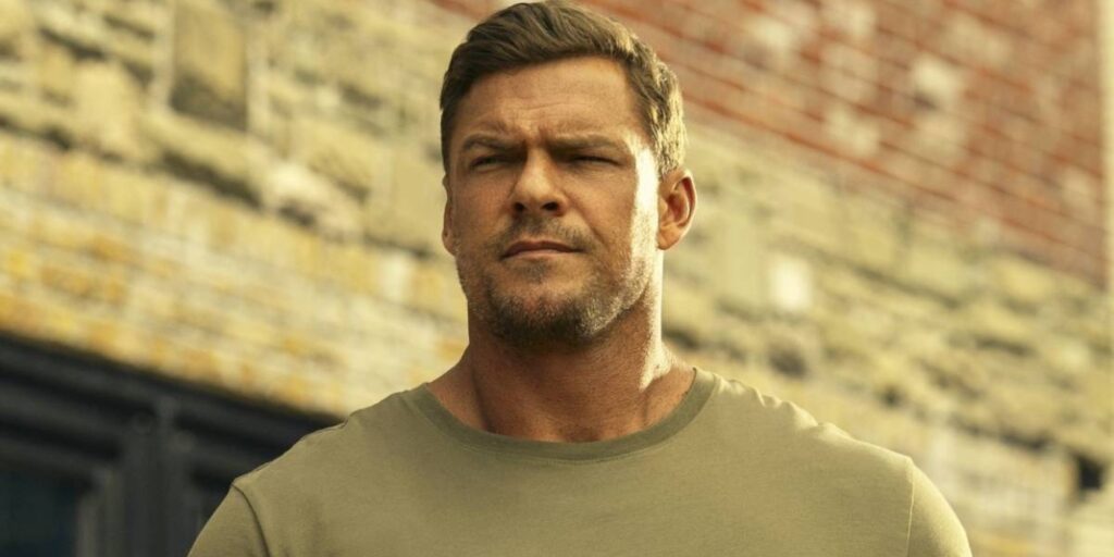 Alan Ritchson in 'Reacher' (Image: Amazon)