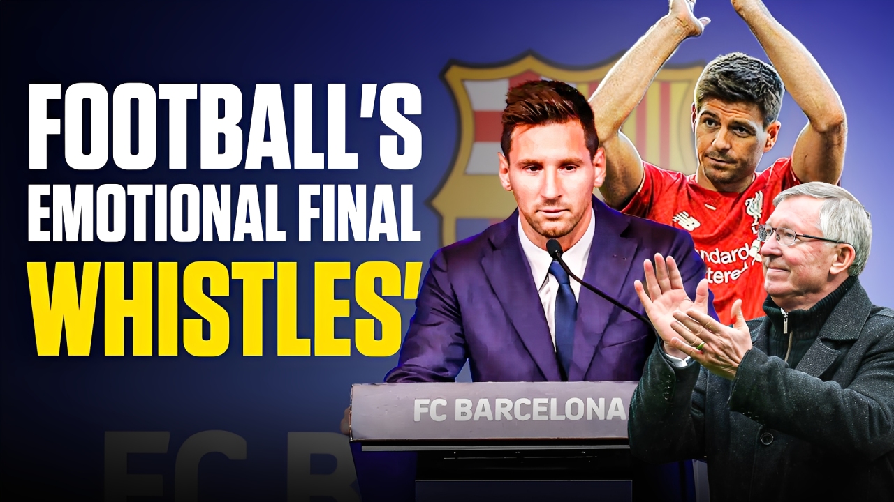Football's Emotional Final Whistles