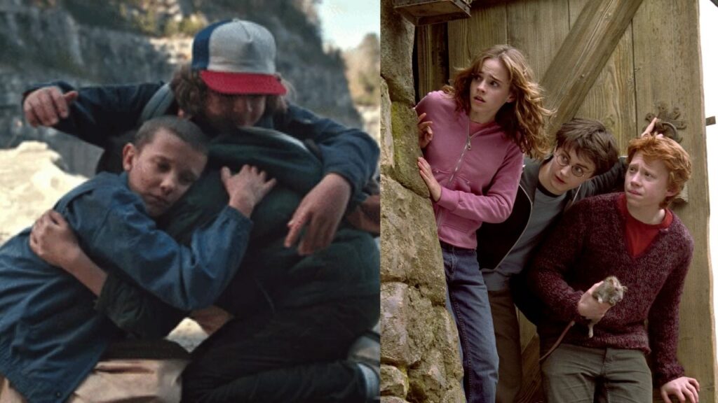 Friendship Is The Real Magic in Harry Potter and Stranger Things (Image: Warner Bros, Netflix)