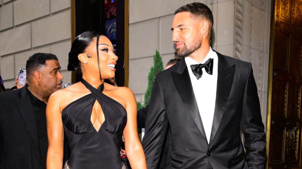 Klay Thompson and Megan Thee Stallion