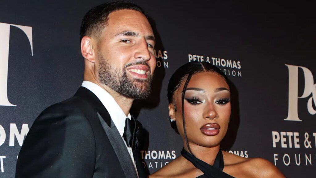 Klay Thompson and Megan Thee Stallion