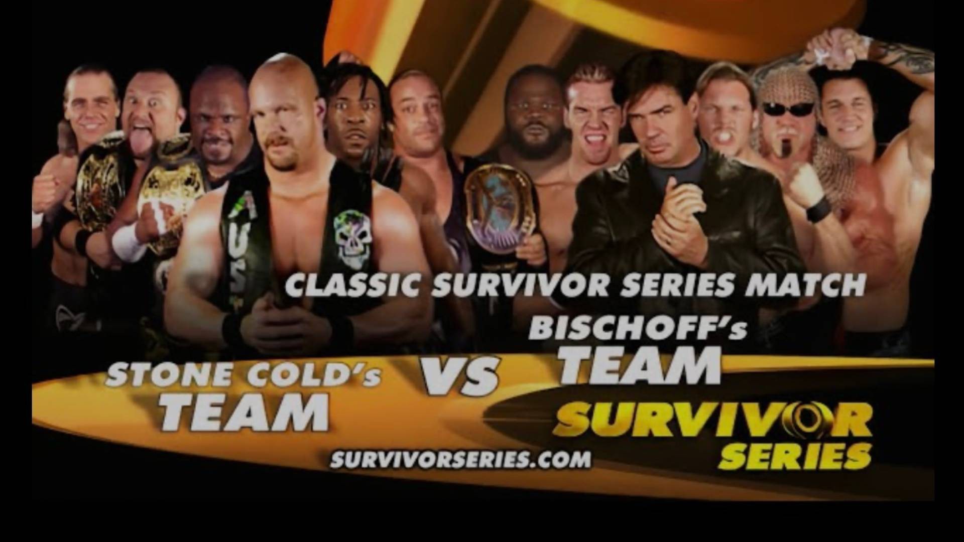 1. Team Stone Cold vs. Team Eric Bischoff (Survivor Series 2003)