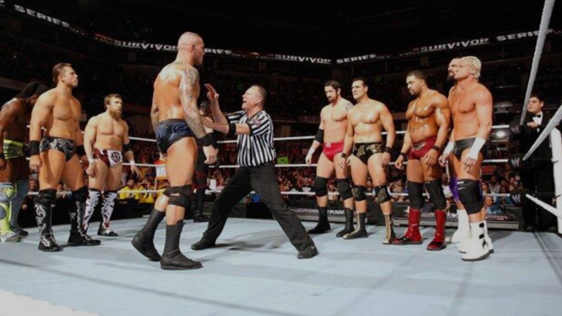 7. Team Ziggler vs. Team Foley (Survivor Series 2012)