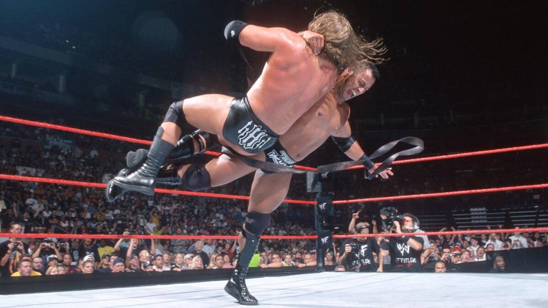 7- The Rock vs. Triple H (Iron Man Match, Judgment Day 2000)